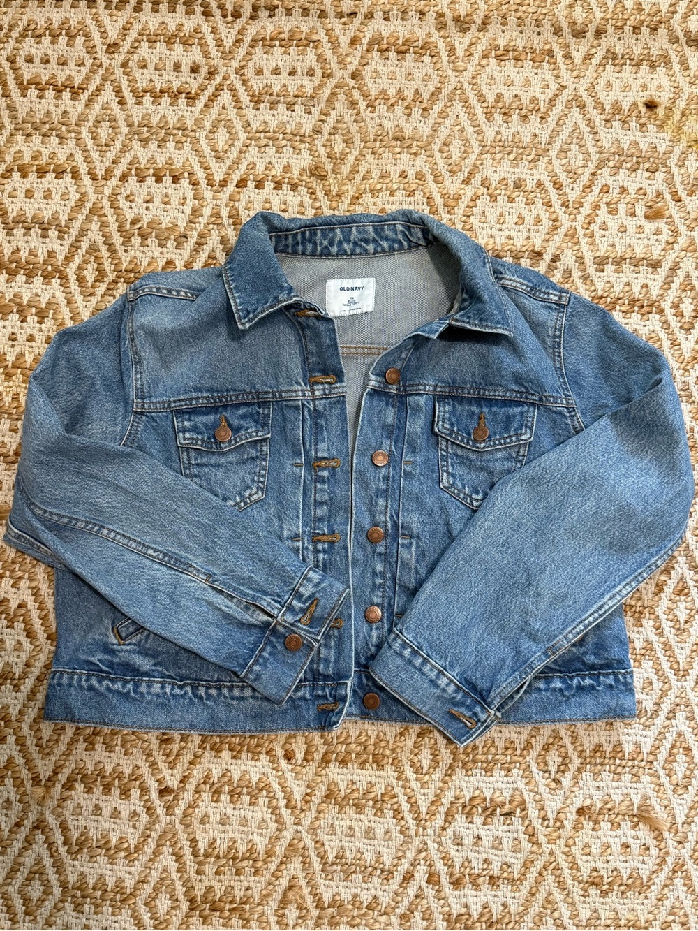 Old Navy Cropped Jean Jacket